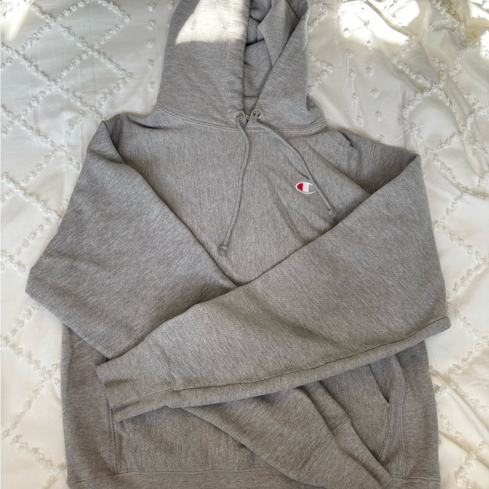 Champion Women’s Heather Gray Hoodie